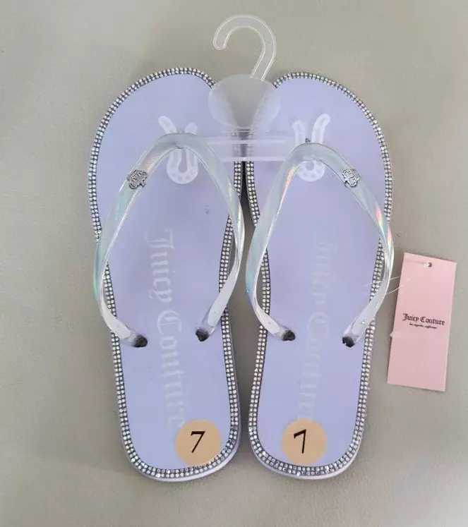 Juicy couture flip flops cheap