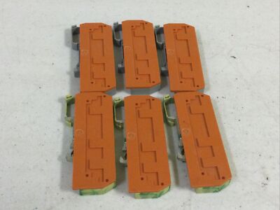 NEW, WAGO (LOT OF 6) 280 60947-7-2, 2.5MM TERMINAL BLOCK, FREE SHIPPING