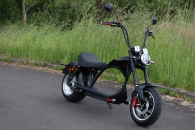 E-Chopper Elektro Scooter Coco Bike mit Straßenzulassung bis 50 Km