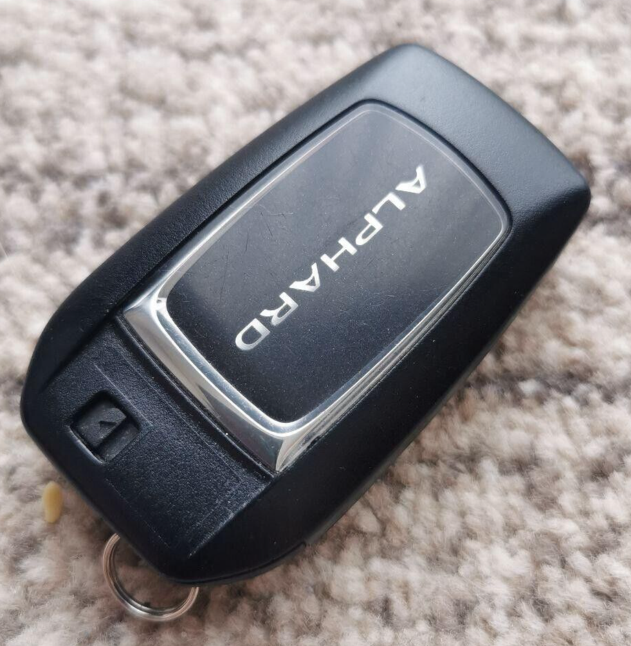 TOYOTA ALPHARD キーレスエントリー リモコンセット Toyota Alphard 6 Button Genuine Smart Key OEM JDM Used Japan