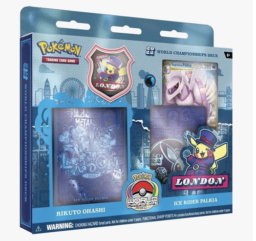 Pokemon TCG: 2022 World Championship Deck - RIKUTO OHASHI - NEW! - 第 1/1 張圖片