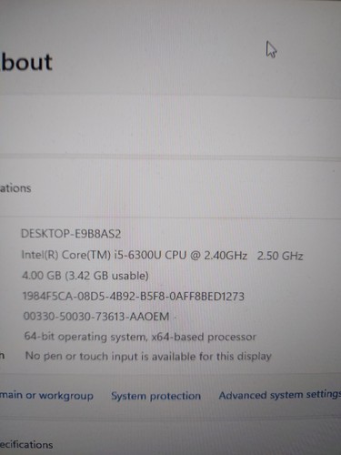 Lenovo ThinkPad X260 Intel Core i5 6th Gen 4GB RAM 256GB SSD Windows 11 Laptop - Picture 5 of 6