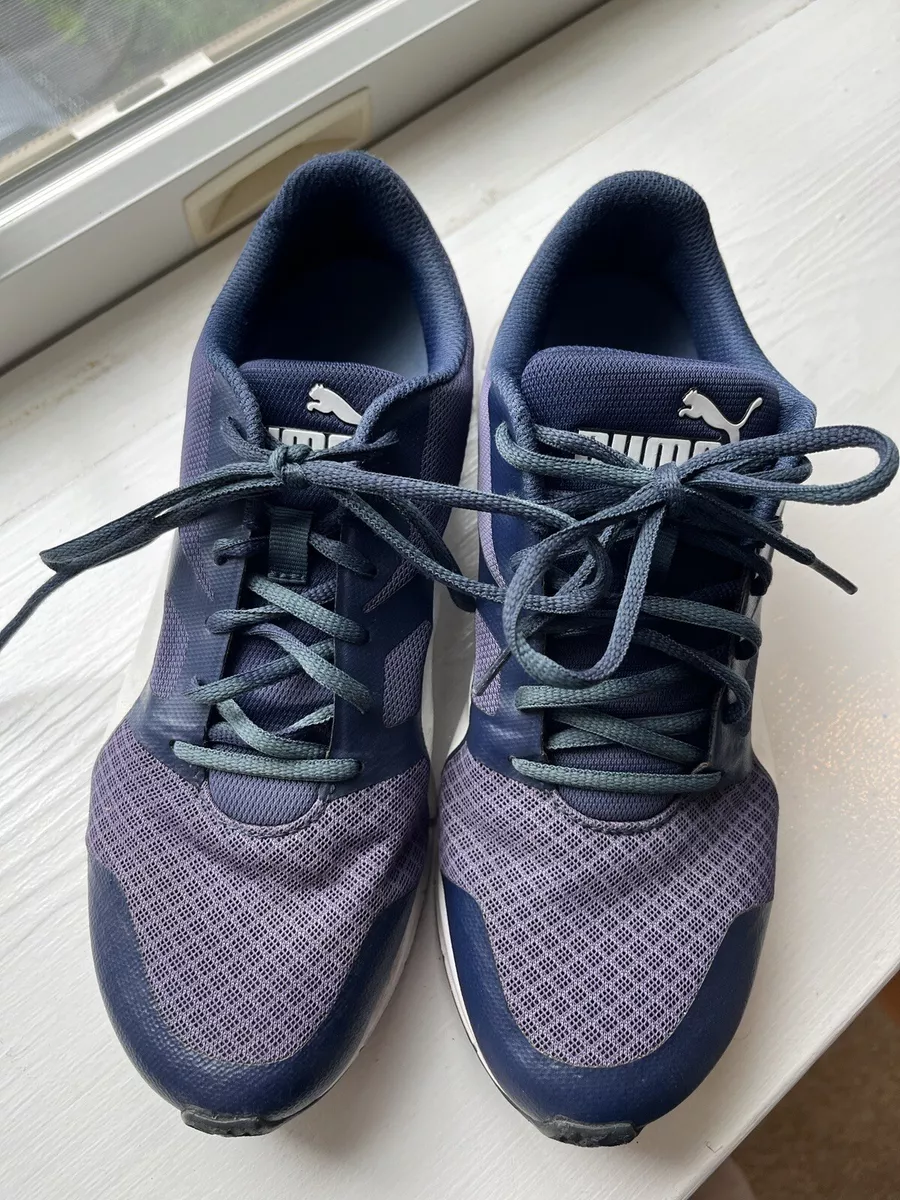 PUMA Men s Flexracer Fashion Sneaker 8 Blue eBay