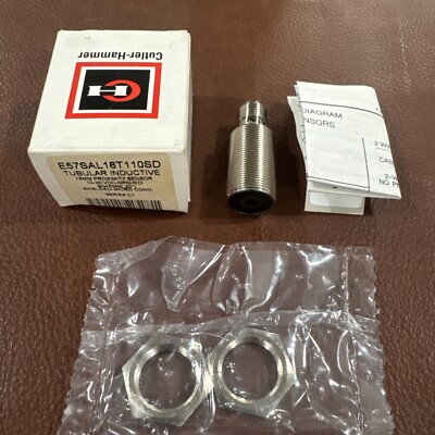 Cutler-Hammer E57SAL18T110SD PROXIMITY SWITCH #JB-CV-2