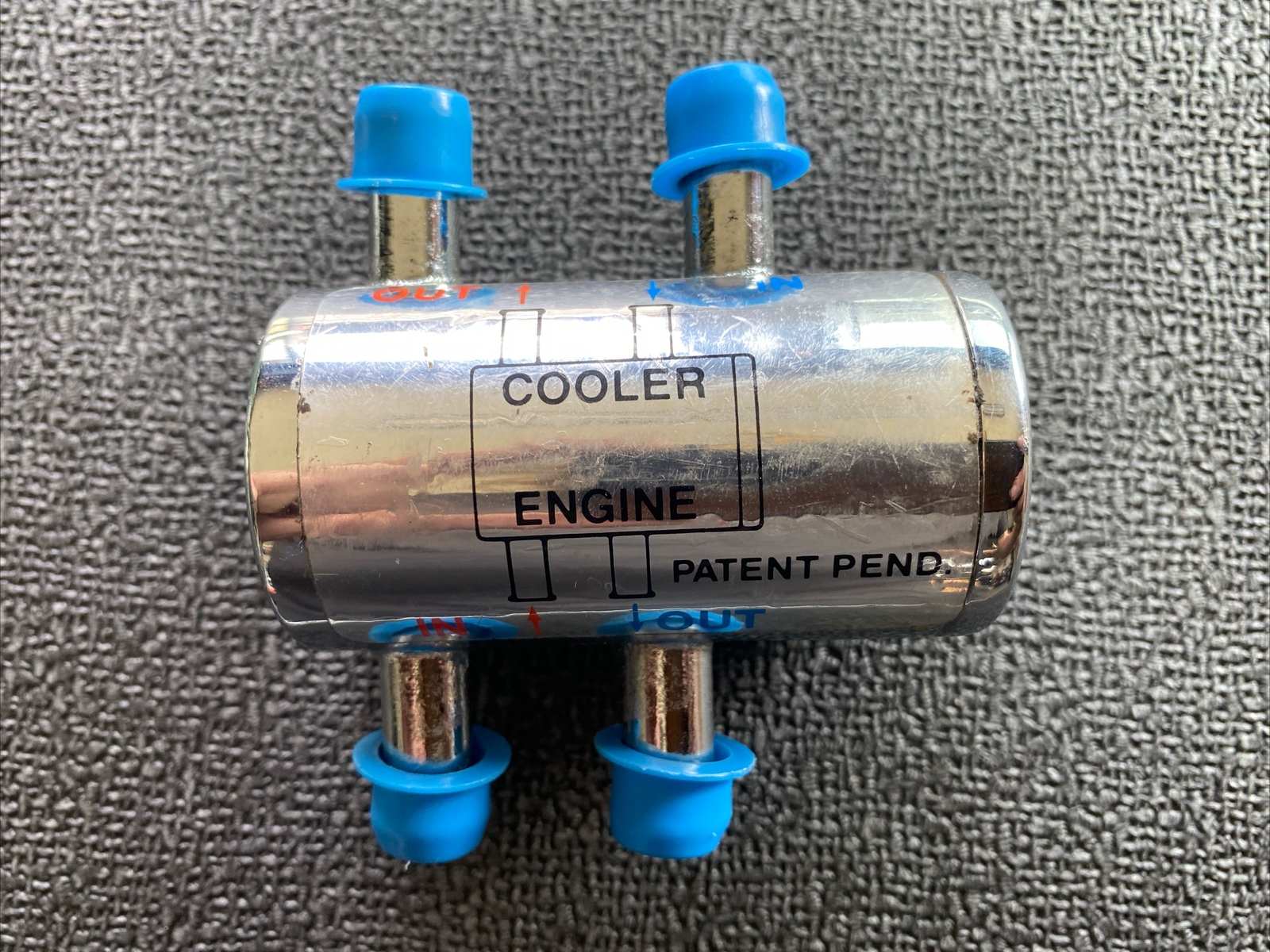 lockhart bp180 thermostatic bypass valve for oil cooler shovelhead