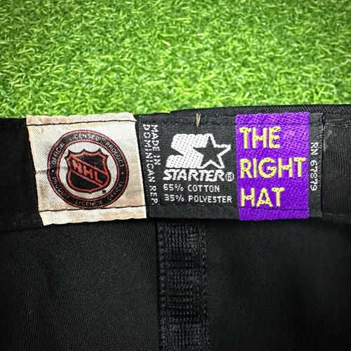 90s Starter NHL Stanley Cup Champions SnapBack Hat NFL Buffalo Bills Sabres VTG - Picture 12 of 13