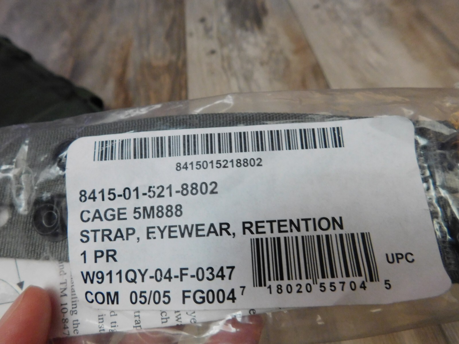 USGI ACH FOLIAGE GREEN EYEWEAR RETENTION STRAP NEW eBay