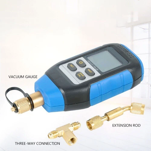 Digital Vacuum Gauge High-precision Pressure Counting Display Vacuum Gauge VMV-1 - Picture 1 of 6