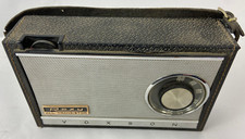 Voxson ROXY All Transistor 756 Radio Portable À Batterie Ondes Moyen 1960 Vintag