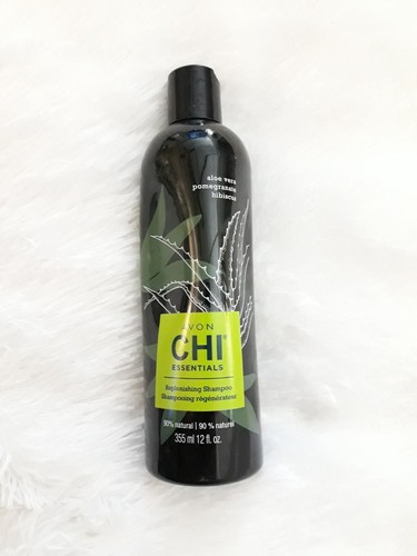 CHI Essentials Replenishing Shampoo~AVON (Aloe Vera/Pomegranate/Hibiscus) SEALED - Picture 2 of 6