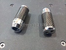 4x HIFI Carbon fiber Speaker Audio Cable Wire Pants Boot Y splitter 1 to 2 PANT