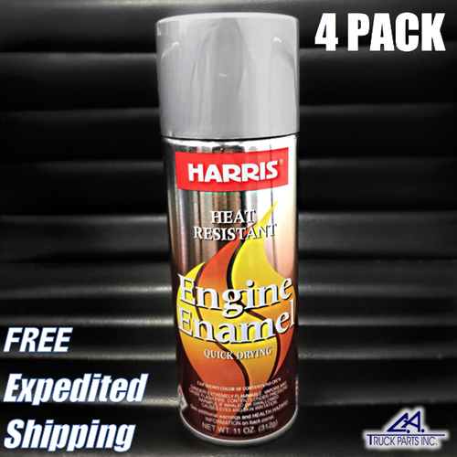 HIGH TEMP ALUMINUM Harris Heat Resistant Engine Enamel Motor Engine