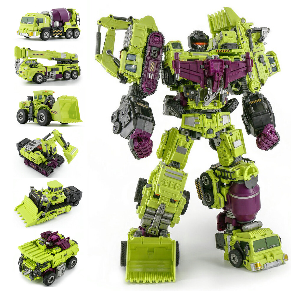 JINBAO Oversized GT Devastator ABC 6pcs Engineering 45cm Figure