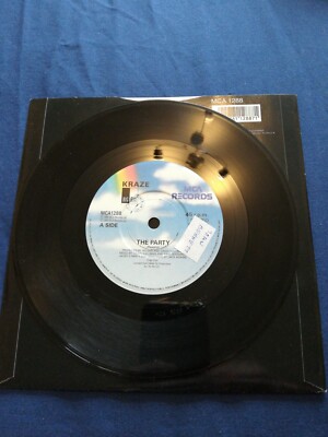 1988 Kraze The Party 7'' Vinyl 45 Single Record UK. Excellent