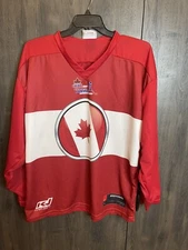 CARHA World Cup Of Hockey 2016 Jersey CANADA Men's Adult Large Red