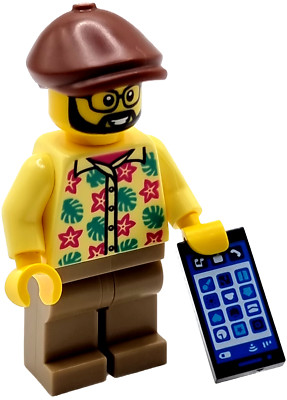 LEGO City  60407 Figur  mit Handy Smartphone