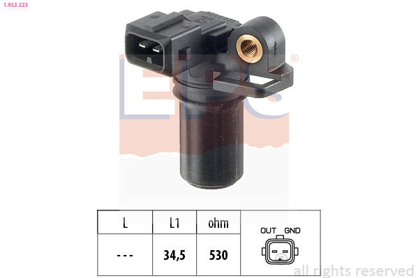 EPS 1.953.323 Sensor, Crankshaft Pulse For Ford-image