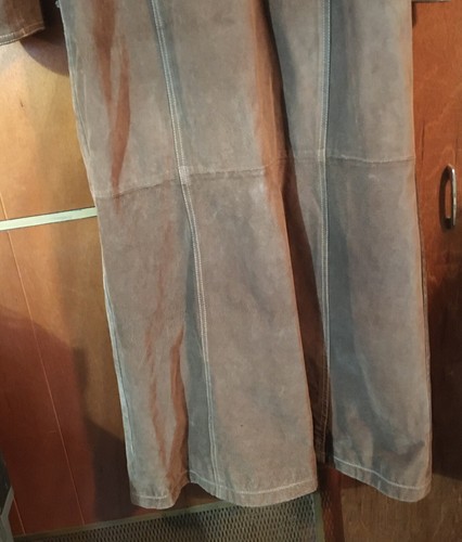 Vintage Boutique Europa Leather Trench Coat EVC Western Tombstone 90s Small - Picture 7 of 15