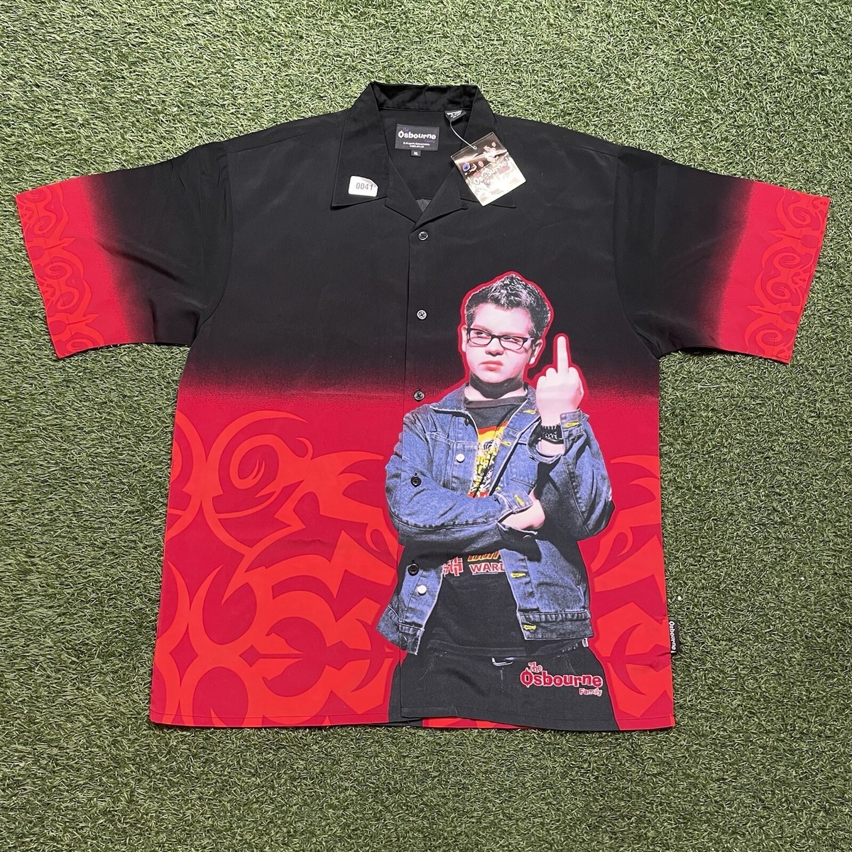 NEW Osbourne Family Button Up Shirt XL Vintage 00s Y2K 2003 Jack