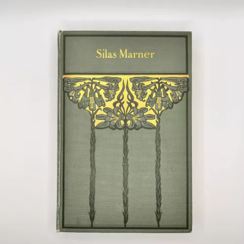 Gilded Antique Copy of Silas Marner by George Eliot - Rand McNally & Company