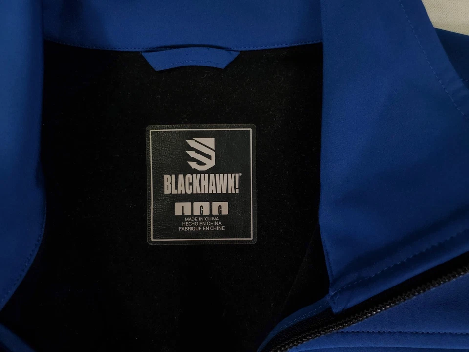 Blackhawk Tac Lite 软壳夹克海军上将蓝色风衣男式 L — 第 4/4 张图片
