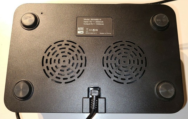 altec lansing wireless charging bluetooth dual alarm clock