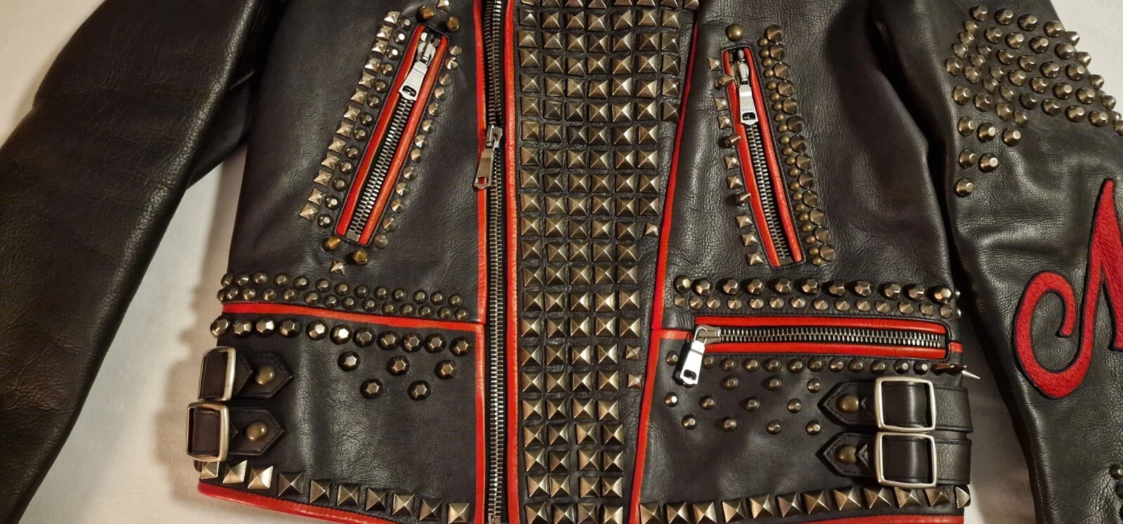 Giacca di pelle Gucci Leather Jacket originale