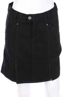 DIESEL Skirt Wool-Blend W25 = D 32 charcoal