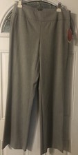 New pair of Women's Liz Claiborne Audra Dress Pants Size 8 Gray Stretch