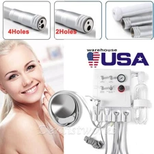 Portable Dental Turbine Unit with Weak Suction Work with Air Compressor 2/4Holes