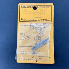 HO Details West PL-130 Plow Pilot 2nd Gen EMD GE Hood Units NEW