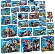 PLAYMOBIL KNIGHTS Burg RITTER Festung Troll Zwerge Oger Drache Ritterburg SELTEN