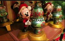 Disney Store Mickey Mouse Christmas Holiday Stocking Holder/Hook 2014 Very Rare