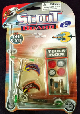 RARE Scoot Board Series 3 B-5 Team System All-Die Cast