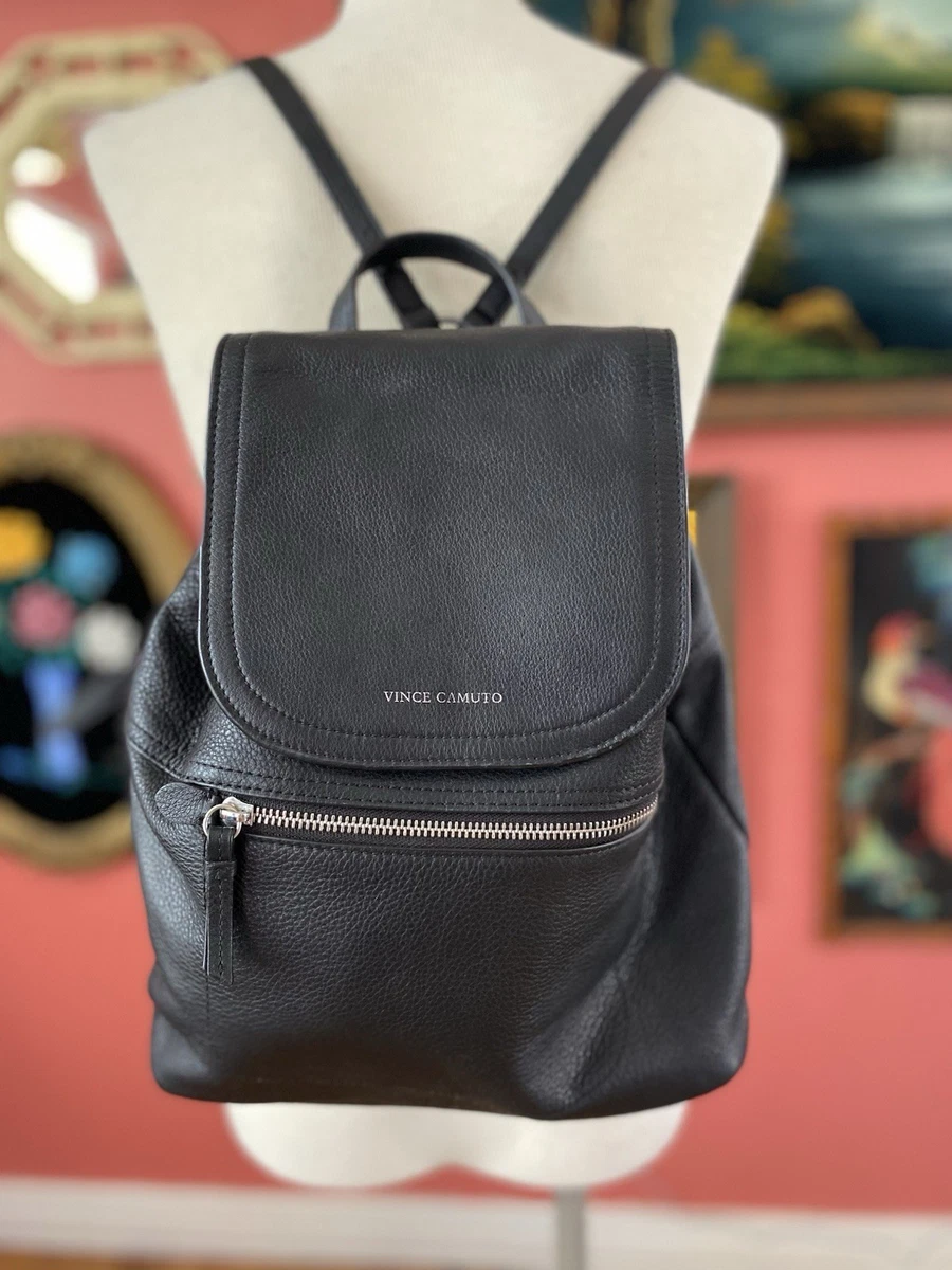 burberry zip top leather backpack Burberry Black Leather Check-Embossed Backpack