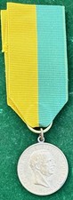 Regia Guardia di Finanza, medaglia in bronzo per le gare di tiro, conio Zecca