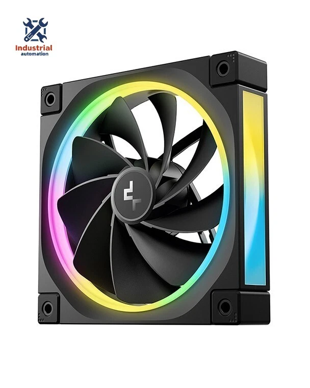 DeepCool FL12R 3IN1 Black 120mm Unique Addressable RGB Reverse Fan Free shipping - Image 3 of 4
