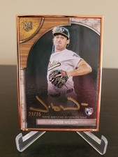 2025 Topps Museum Collection Jacob Wilson Broze Framed auto /35