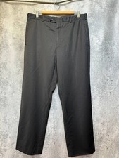 Prada Black Dress Trousers Made in Italy – Tailored Wool Blend – Size 52R