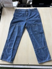 Vintage Dickies Jeans Mens 40x31 Blue Denim Straight Leg Double Knee Pants