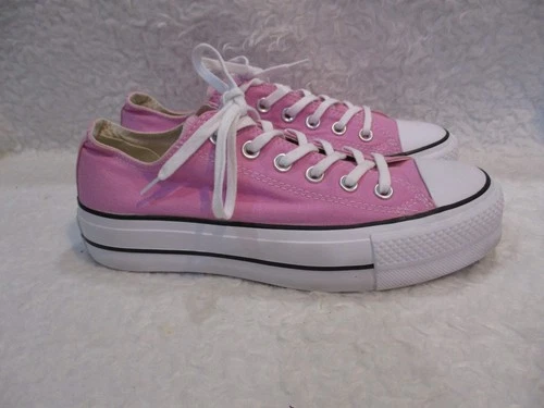 Women's, Converse All Star, Pink Canvas Athletic Style, Shoes, Size 8.5