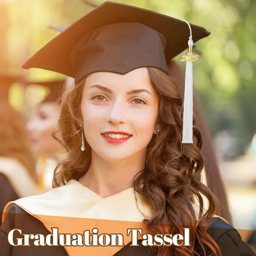 24 Pieces 2025 Graduation Tassel Graduation Cap Tassels Decoration with 2025 ... - Picture 5 of 7