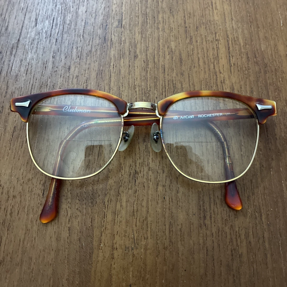 Tortoise Metal Vintage Eyeglasses | eBay display picture 2