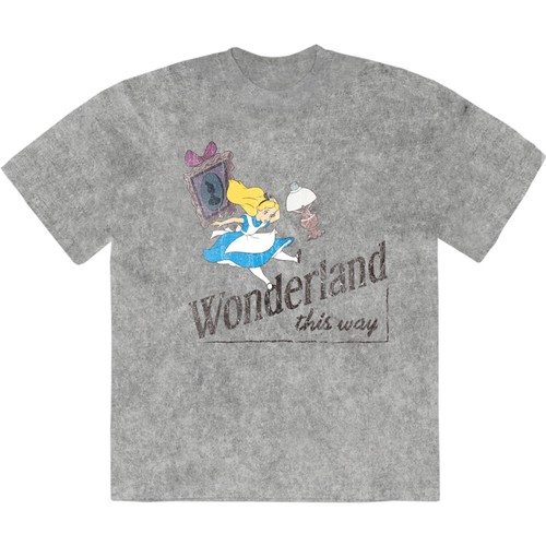 Alice In Wonderland Wonderland This Way T Shirt
