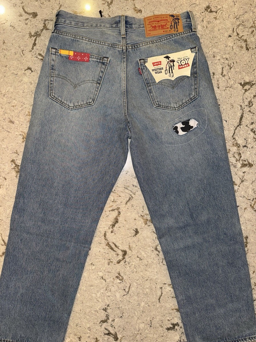 Levi's X Toy Story Men's Loose Jeans Denim Size 32 X 30 New