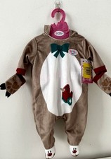 Tiny Treasures  All In One Dolls Outfit Fits 44cm baby dolls
