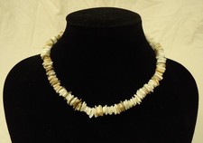 Shell Necklace Toggle Clasp 13 in