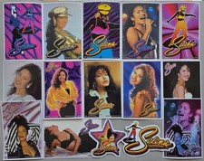 15 VTG 1999 Selena Quintanilla Vending Machine Stickers, "Queen of Tejano Music"