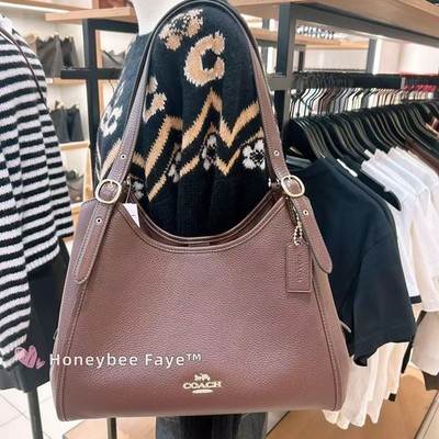 NWT Coach Erin Shoulder Bag CAQ86 Gold/Maple 🔥🔥🔥🔥 | eBay