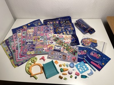 LPS Littlest Pet Shop Rare Checklist Sticker Zubehör Accessoires Set Konvolut